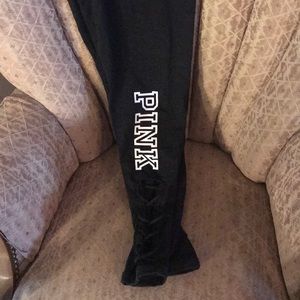 Pink vs Capri leggings